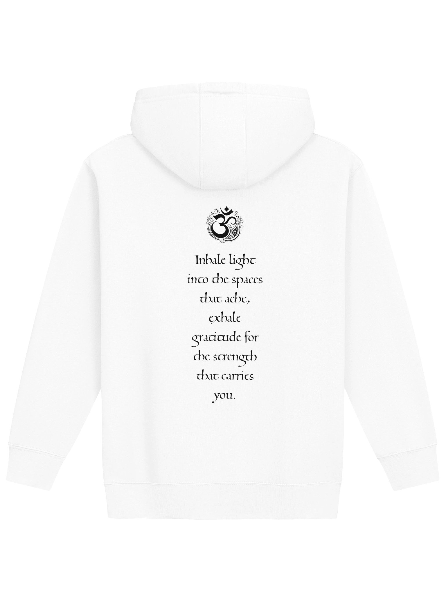 Inhale Exhale Om Meditation Hoodie product image (2)