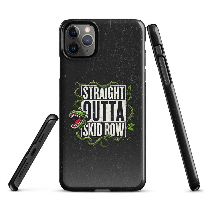 Straight Outta Skid Row Little Shop of Horrors iPhone Case – Snap-On Broadway Phone Cover product image (5)