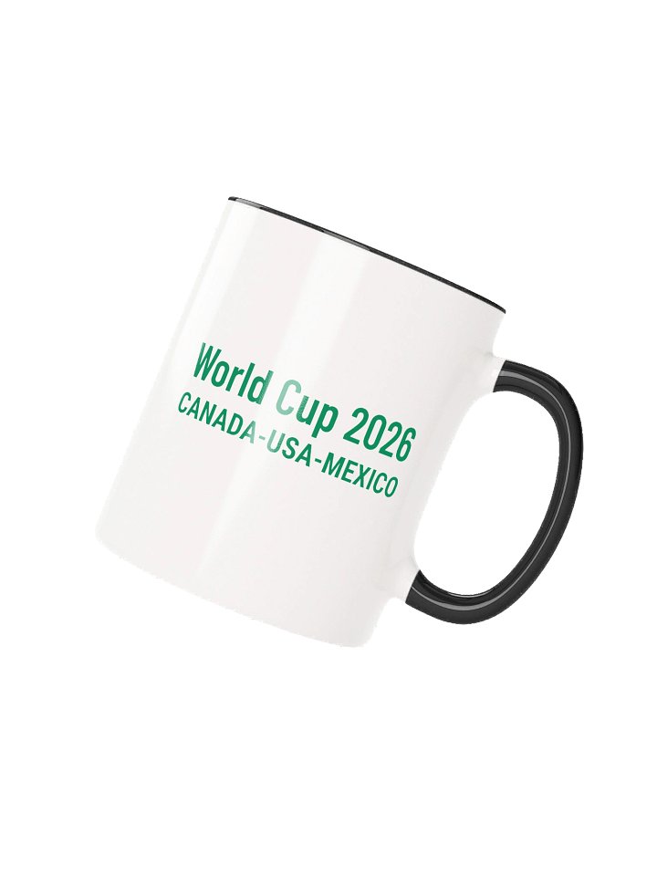 Ghana 2026 World Cup Flag Mug - Ghana Soccer Fan Coffee Cup - Premium Two-Tone Ceramic Mug product image (2)