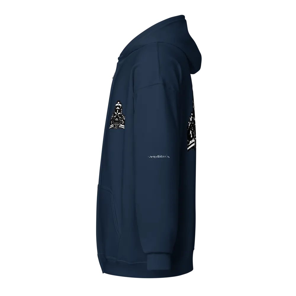 FIENDISH '25 YEARS OF FIENDISH' Zip Up Hoodie product image (8)
