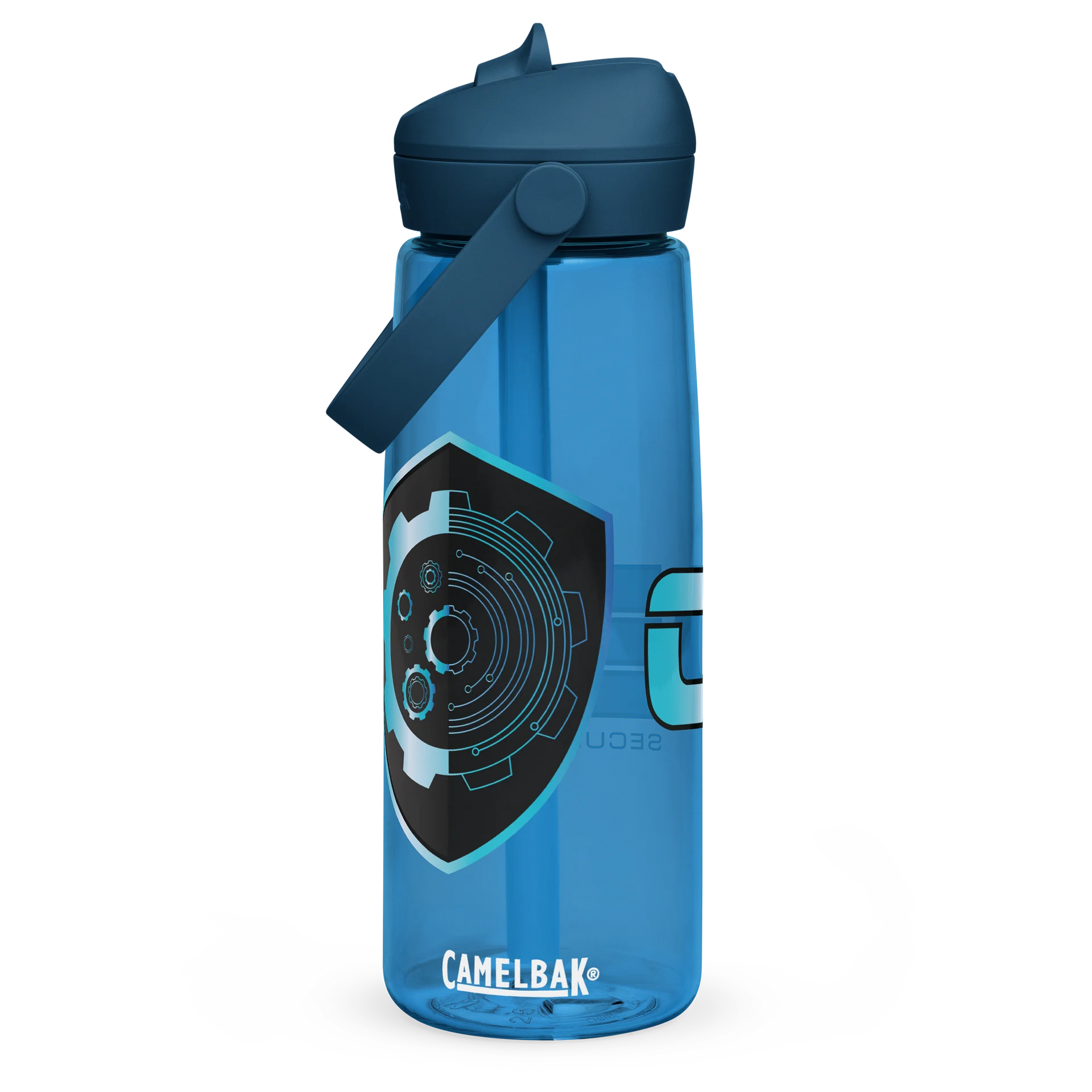 QED Blue Logo Water Bottle product image (1)