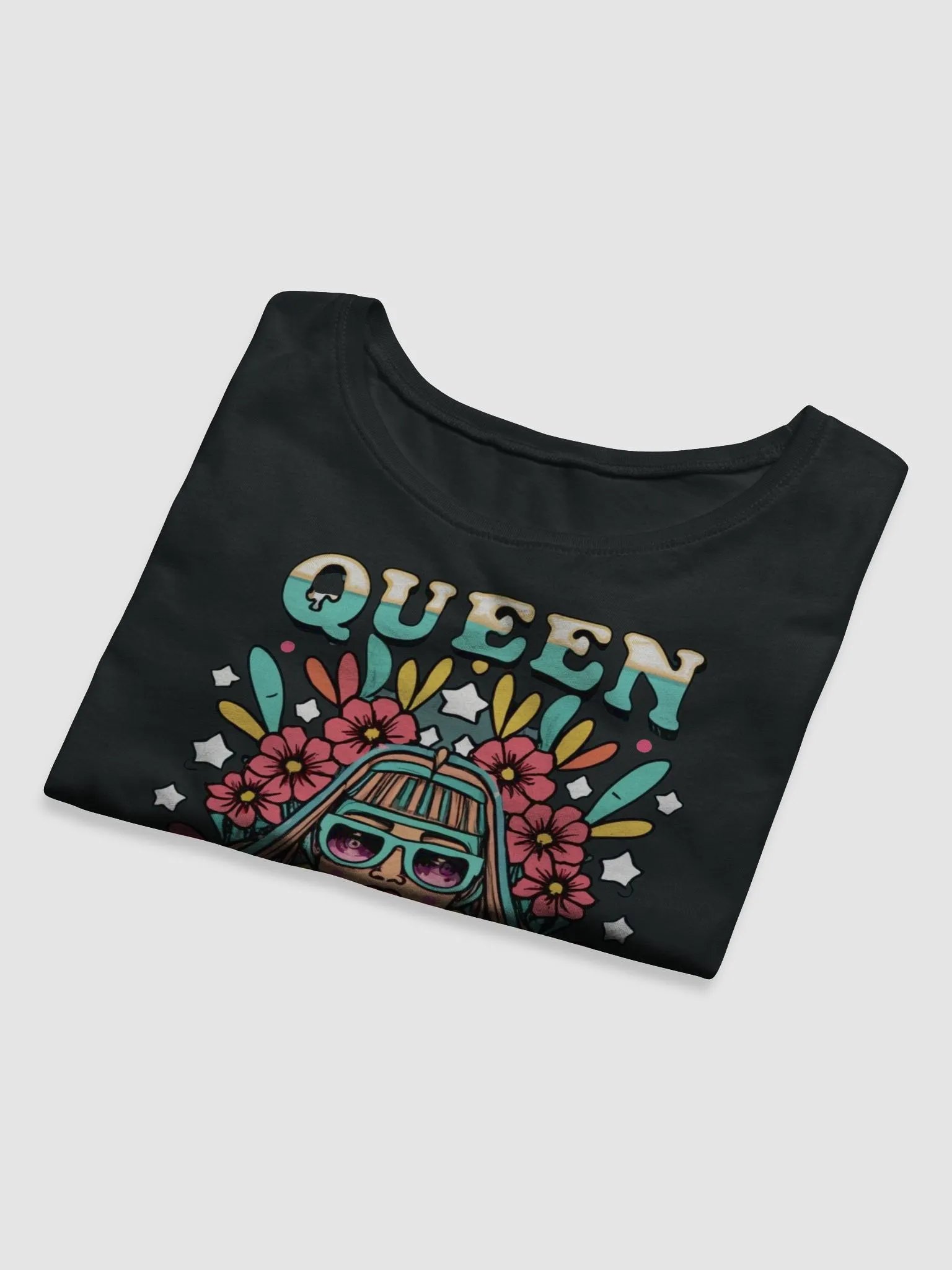 Queen Sheeba Womans Cropped Tee product image (9)