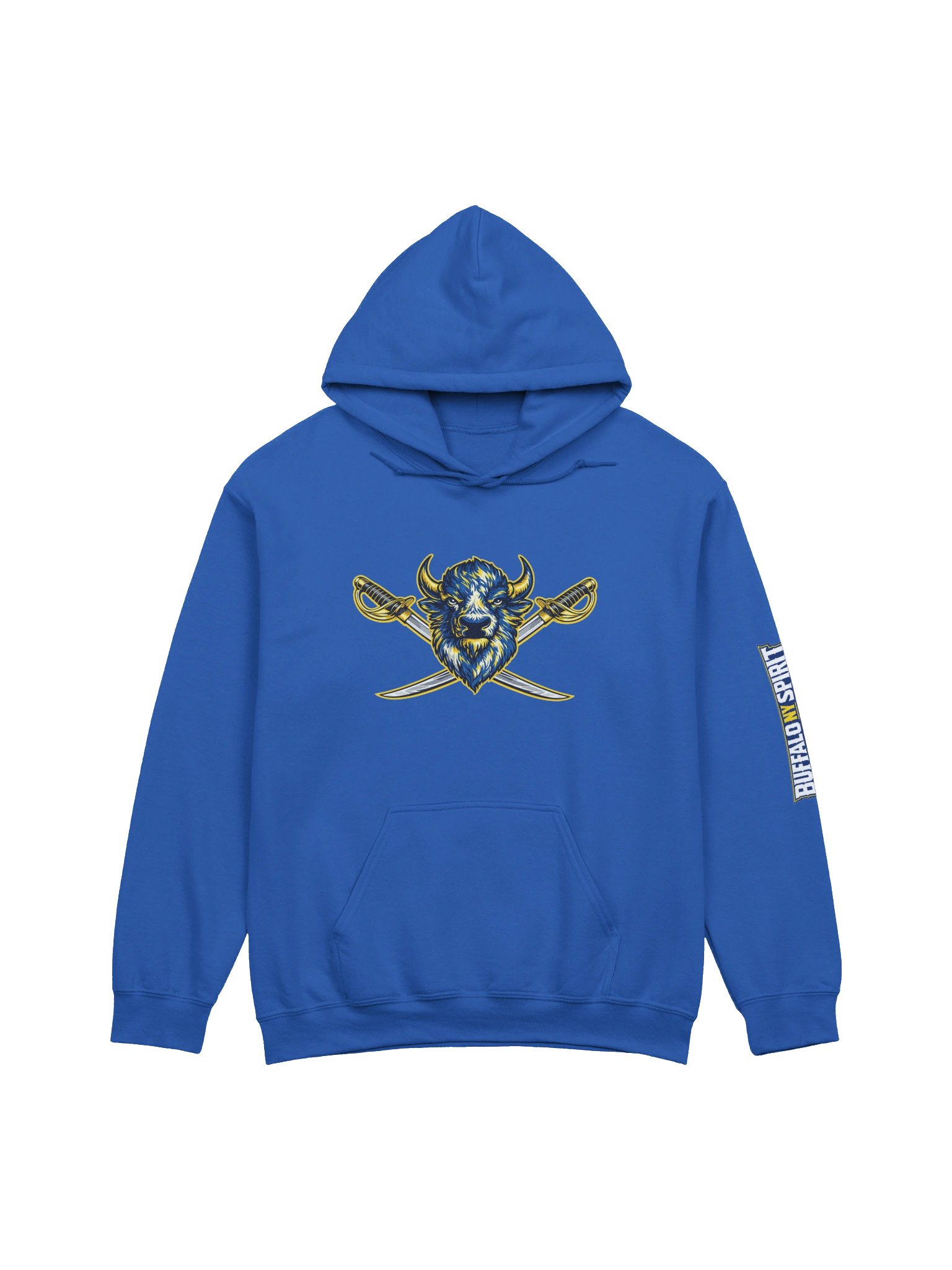 Blue Fury Spirit Classic Hoodie product image (1)