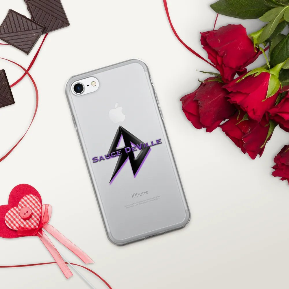 SauceDeVille Sleek & Modern iPhone® Clear Case product image (336)