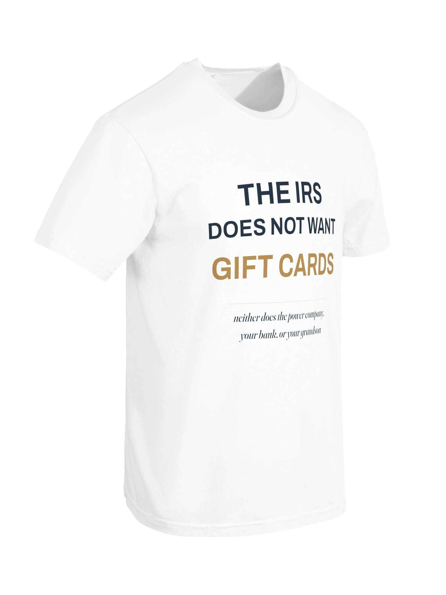 The IRS Does Not Want Gift Cards product image (10)