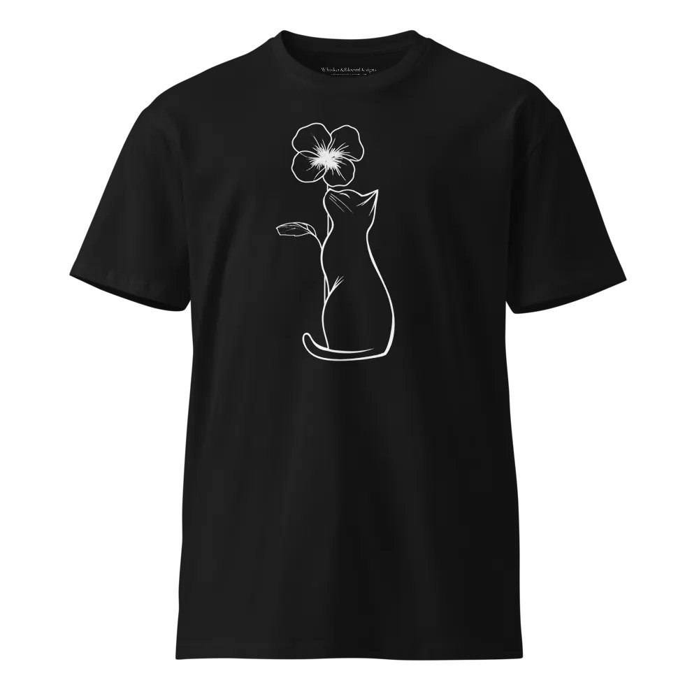 Pansy Cat Supreme Comfort Unisex T-Shirt product image (1)