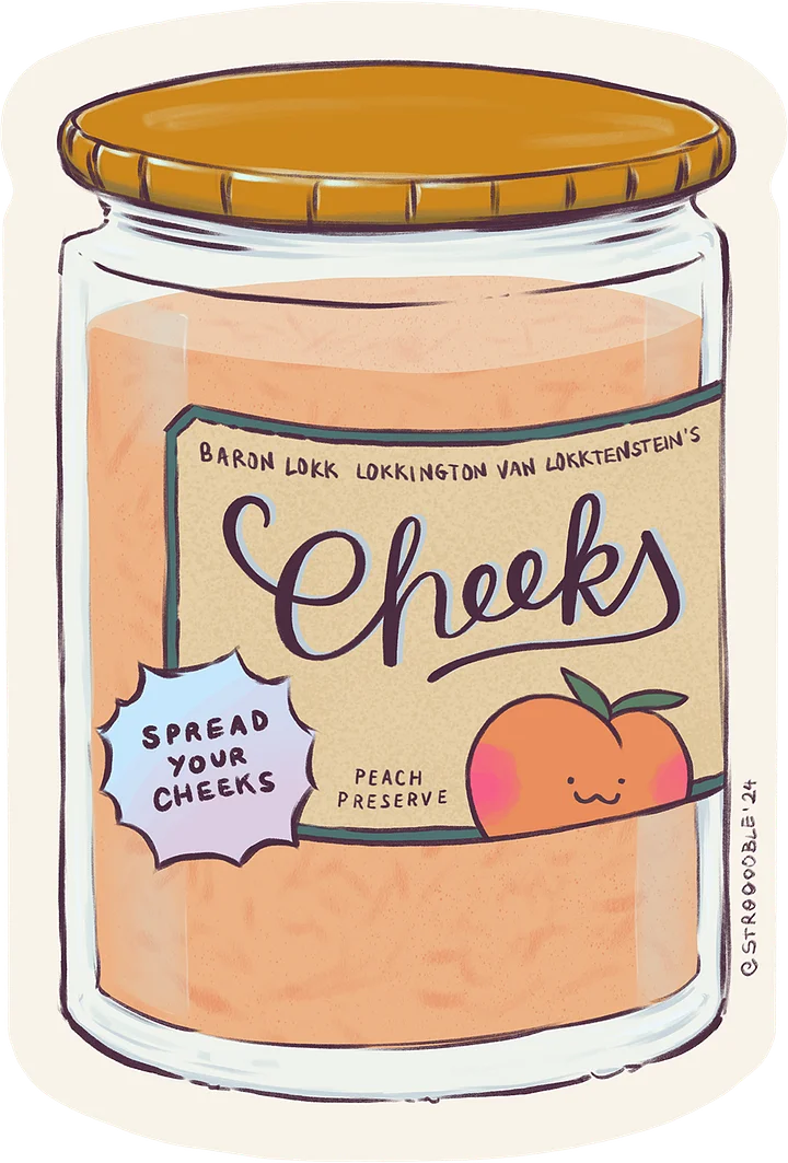 sticker : cheeks product image (1)