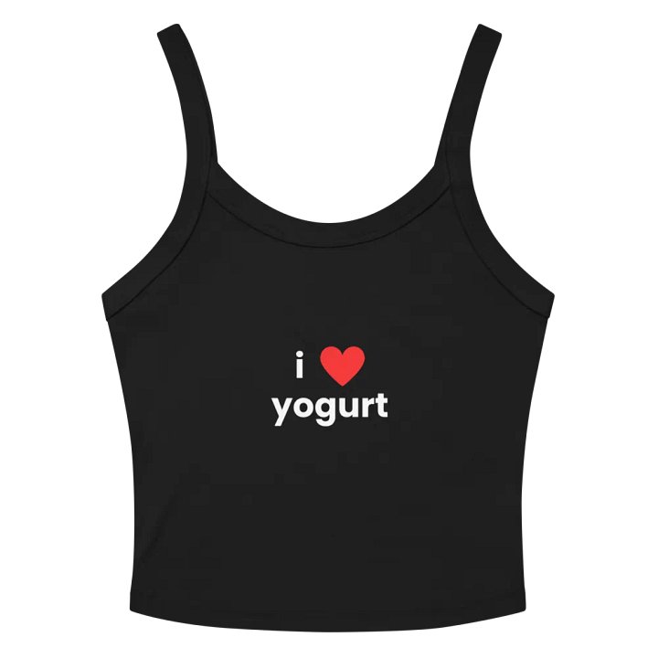 "i ❤ yogurt" women's tank top product image (10)