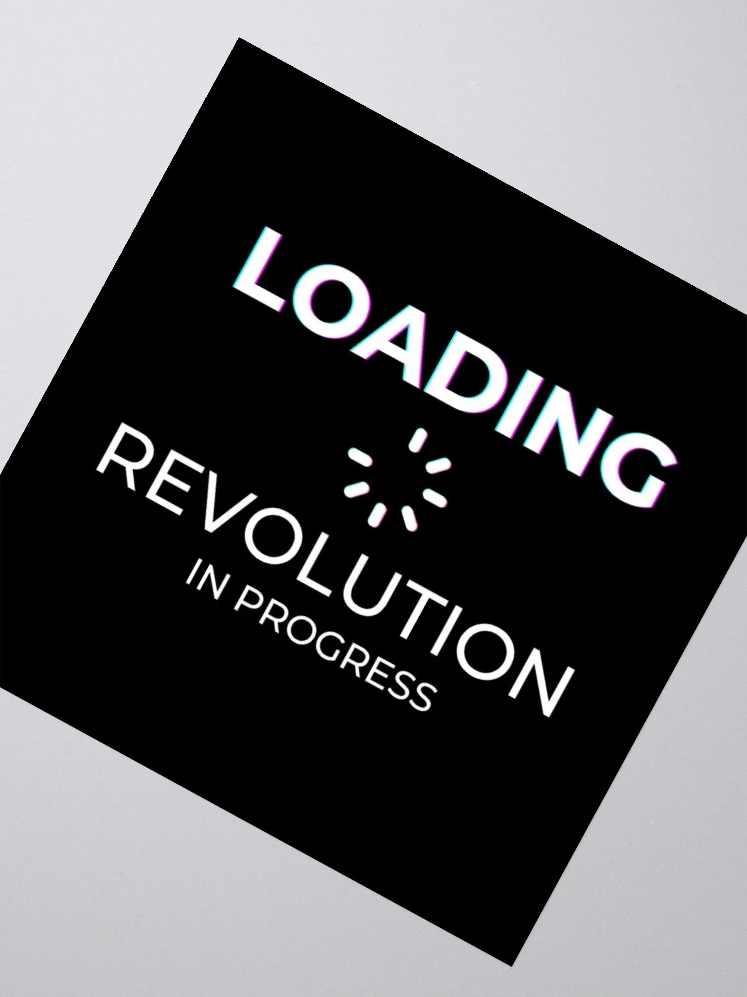 Revolution in Progress Sticker. product image (5)