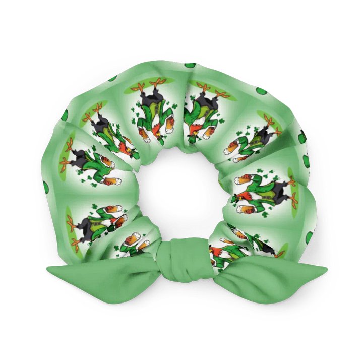 Green Rooster All-Over Print Scrunchie product image (1)