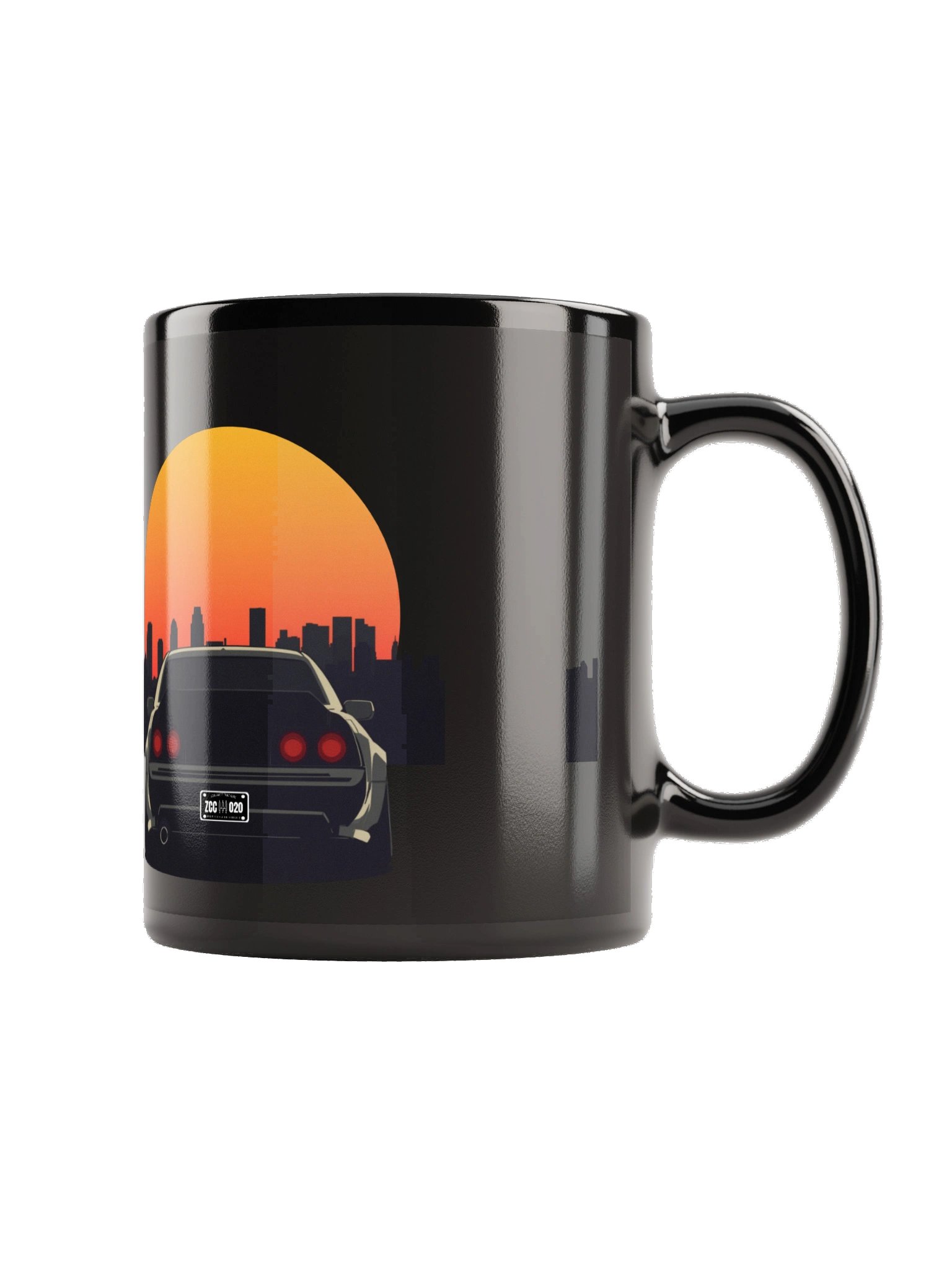Golden Hour Send-off Premium Ceramic Mug –JDM Sunset Edition product image (6)