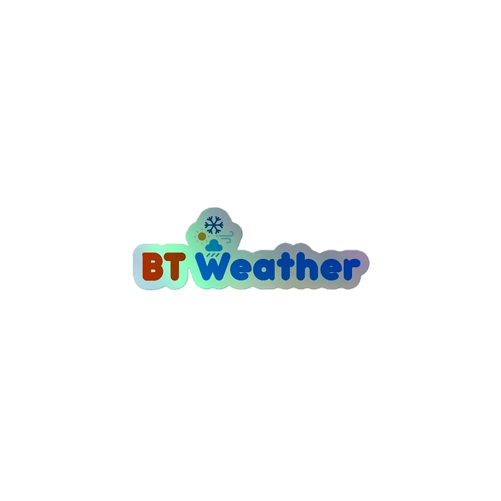 2026 BT Weather Holographic Sticker product image (1)