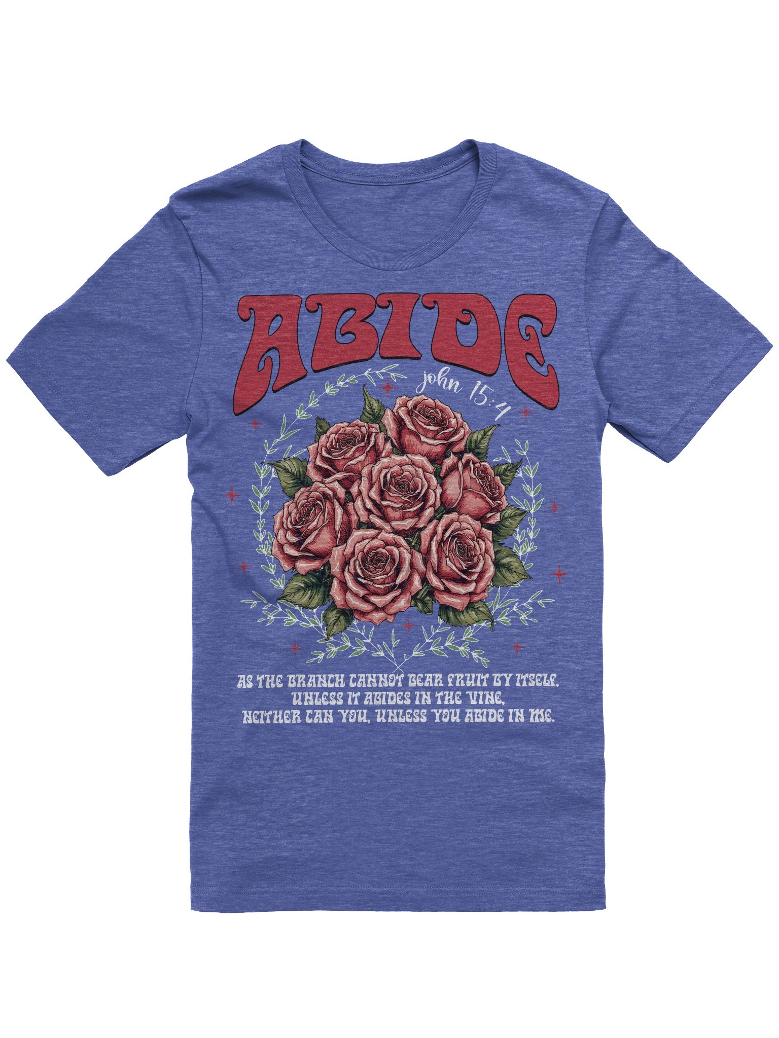 Abide In Him Women's Tee product image (1)