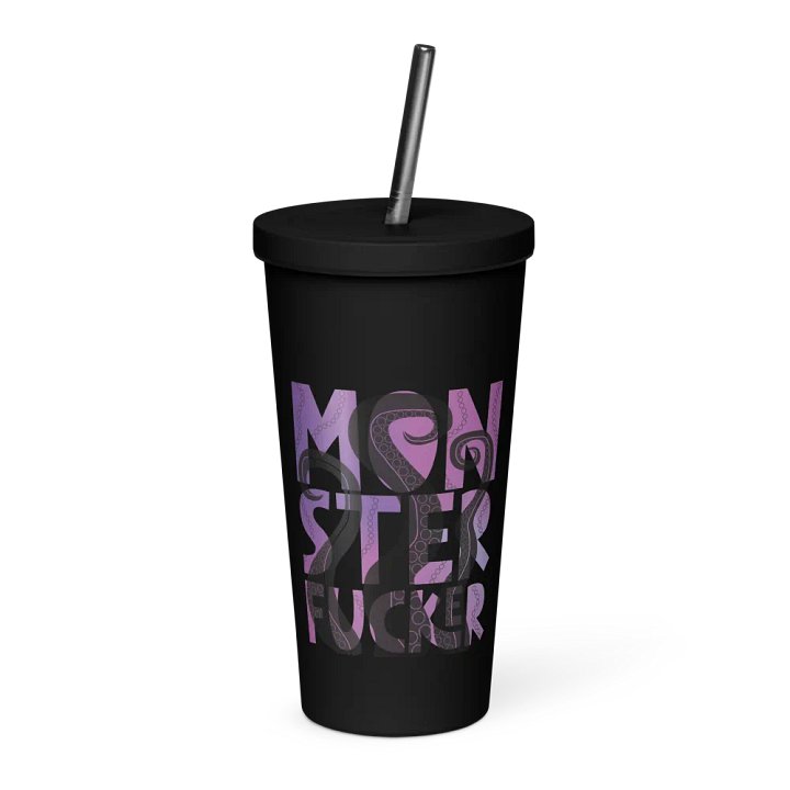 Monster F*cker Insulated Tumbler (Mauve) product image (1)