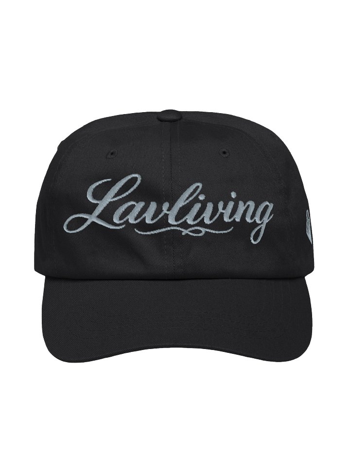 Lavliving — Premium Platinum Dad Hat — actual product view