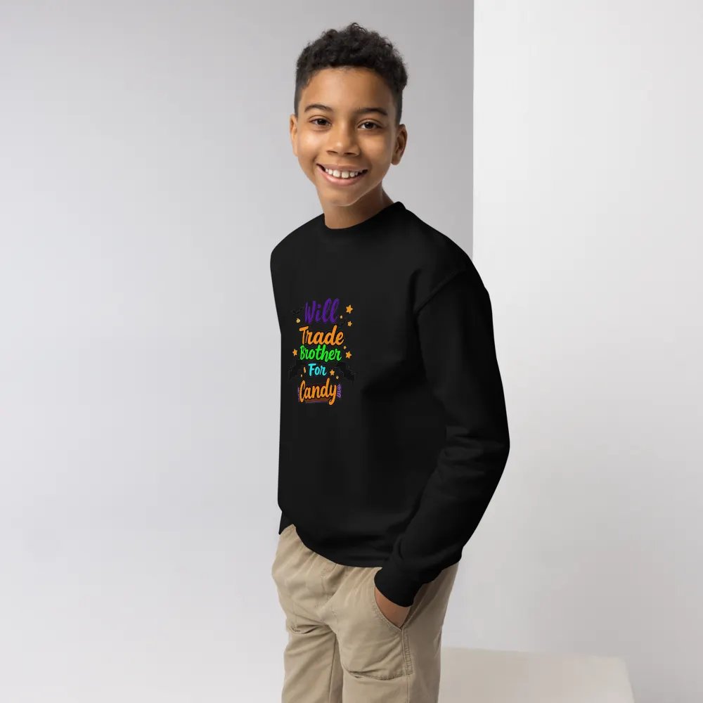 Will Trade Brother For Candy Youth Sweatshirt product image (3)