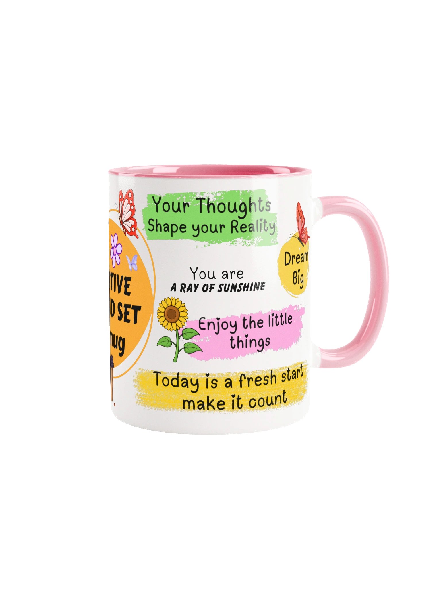 Positive Mindset Motivation Mug product image (3)