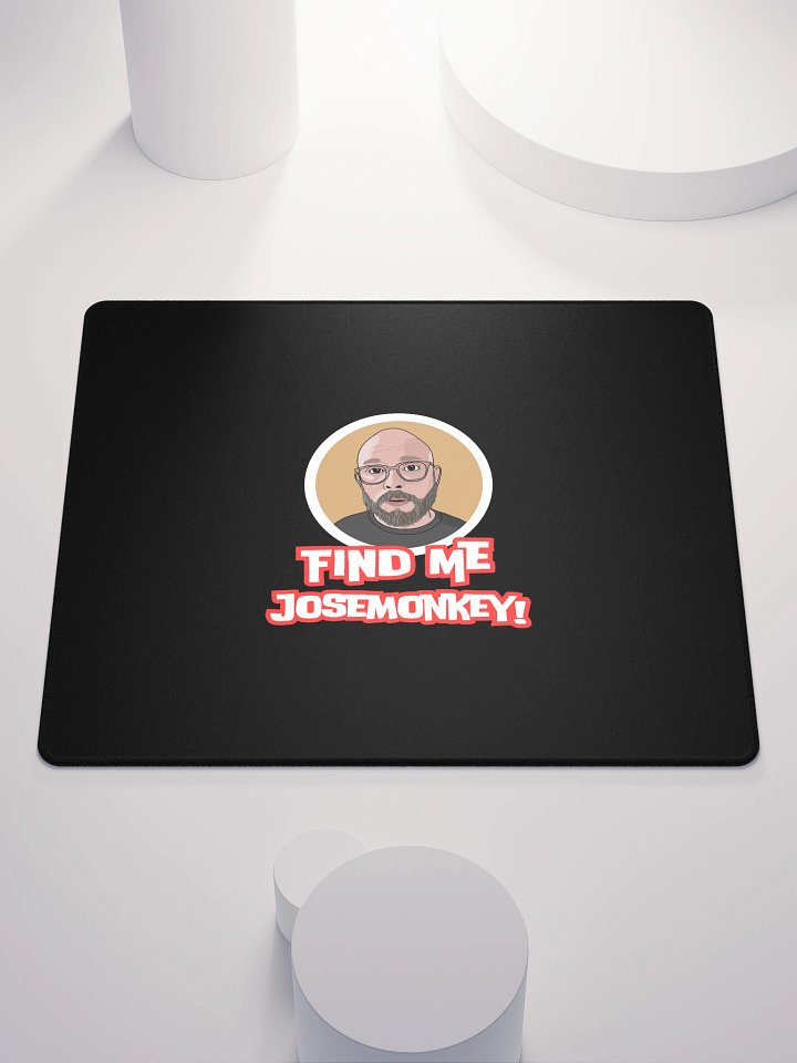 Find me, josemonkey! Gaming Mouse Pad product image (2)