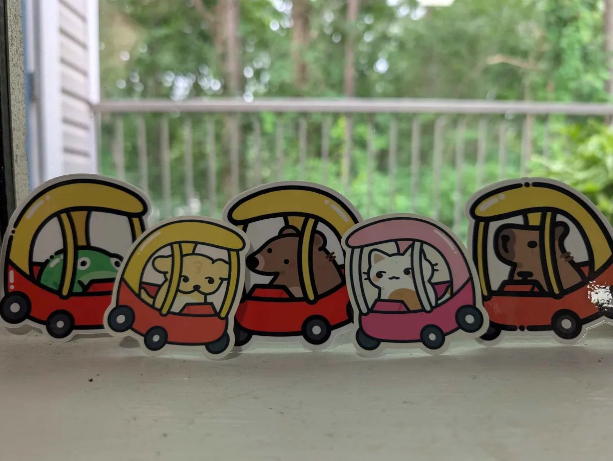Eveo Car Sticker Bundle product image (1)