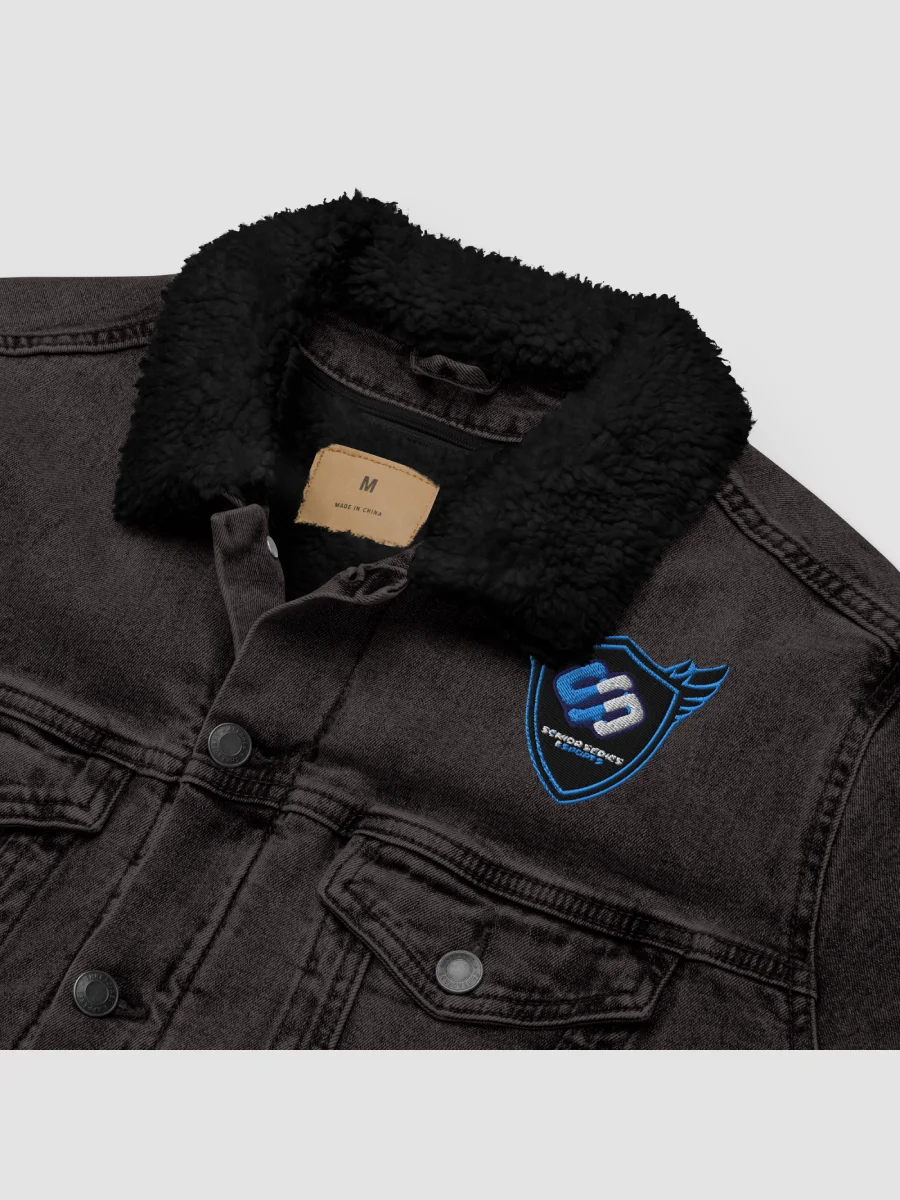 Senior Series Esports Unisex Sherpa Denim Jacket product image (8)