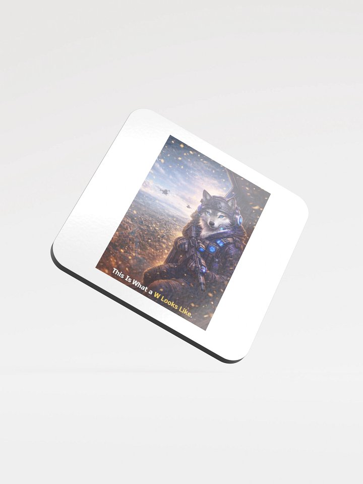 Lunar Wolf Tech Coaster product image (1)