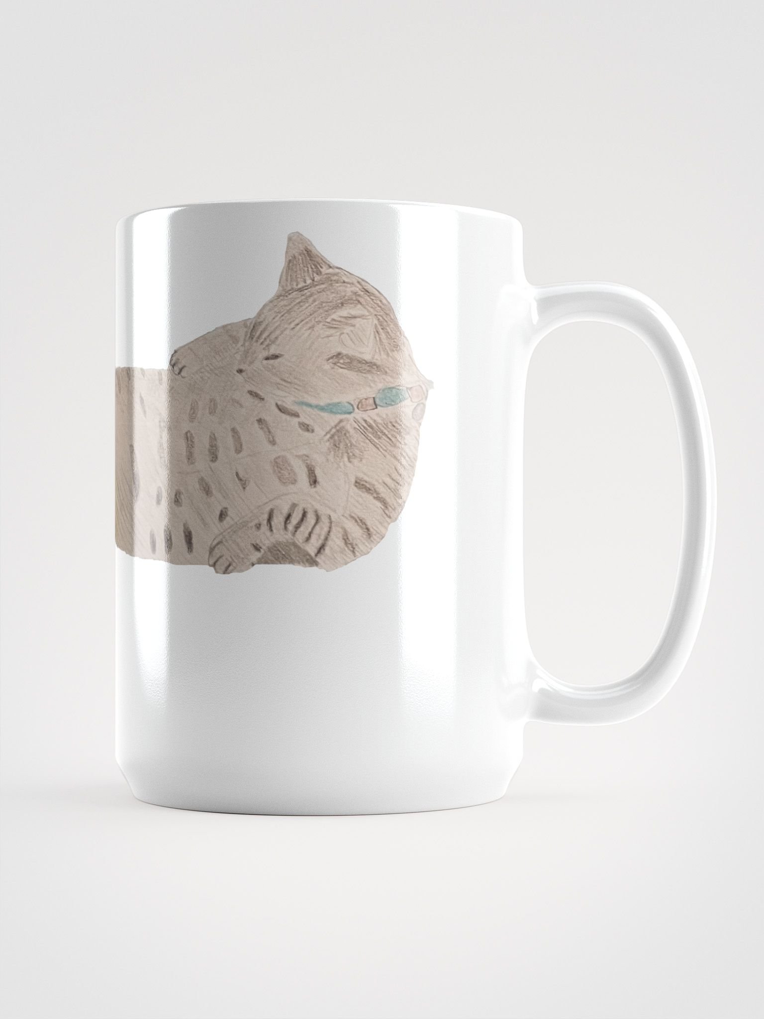 "Cat on Screen" mug product image (2)