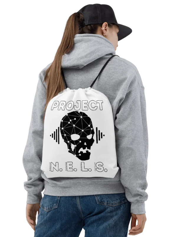 Project N.E.L.S. Drawstring Bag (White) product image (2)