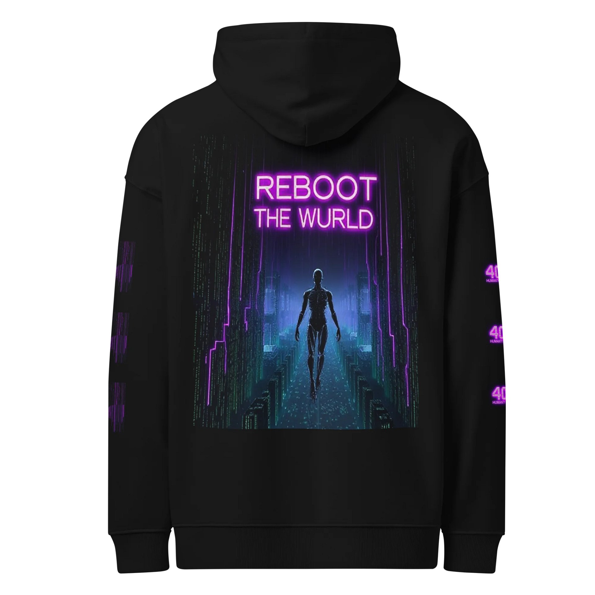 Delete Humanity Hoodie product image (2)