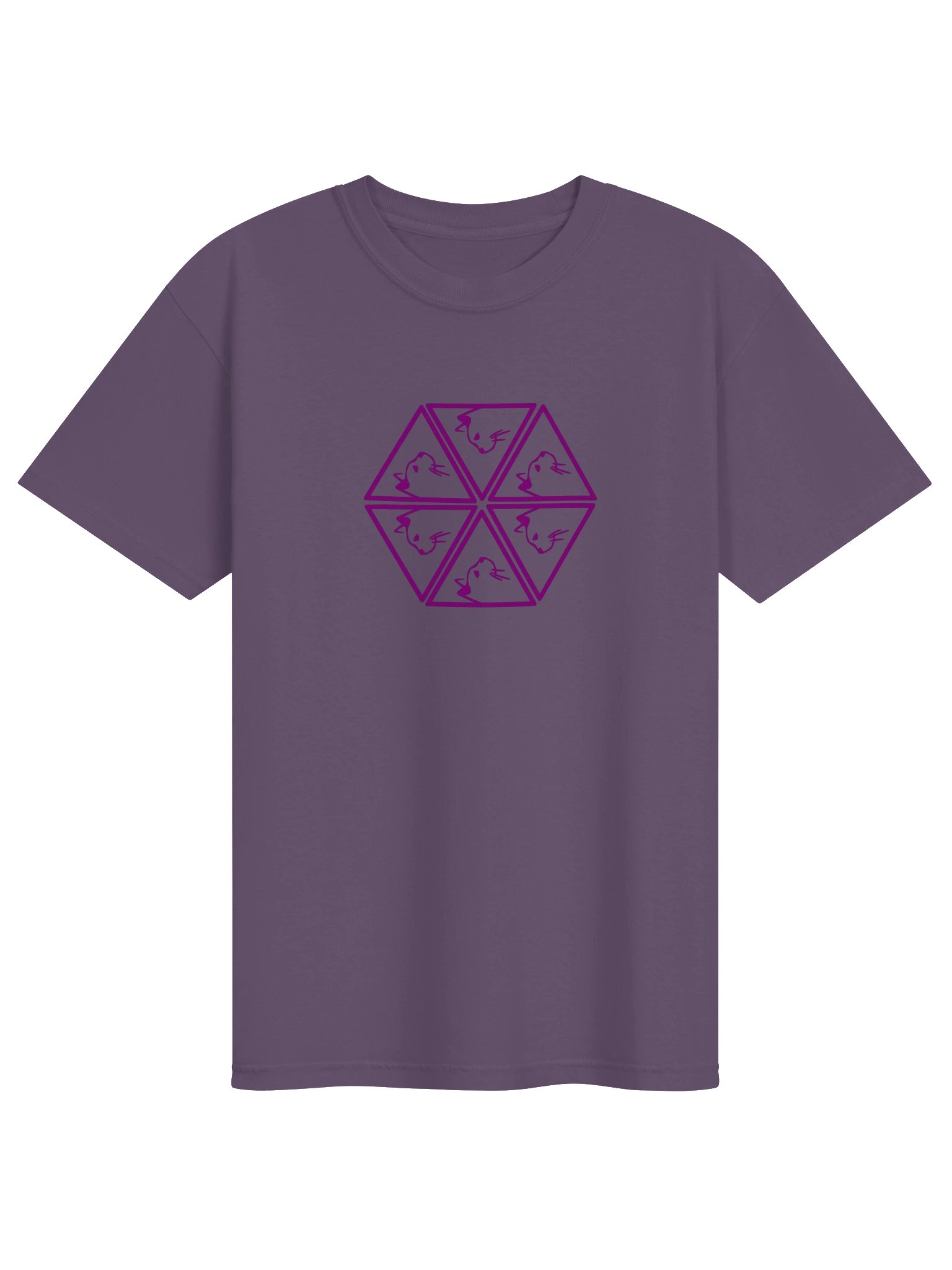 Mirror Image of a Cat in Purple |MAS FIT product image (7)