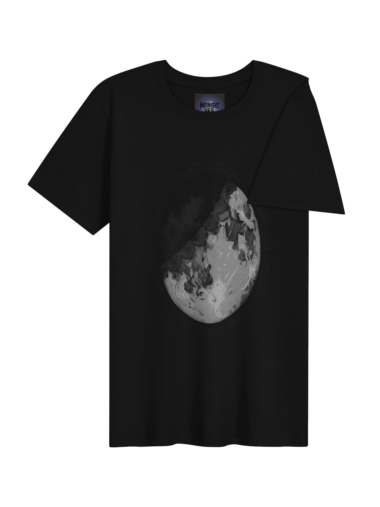 Ornate Moon & Lace Gothic Tee product image (42)
