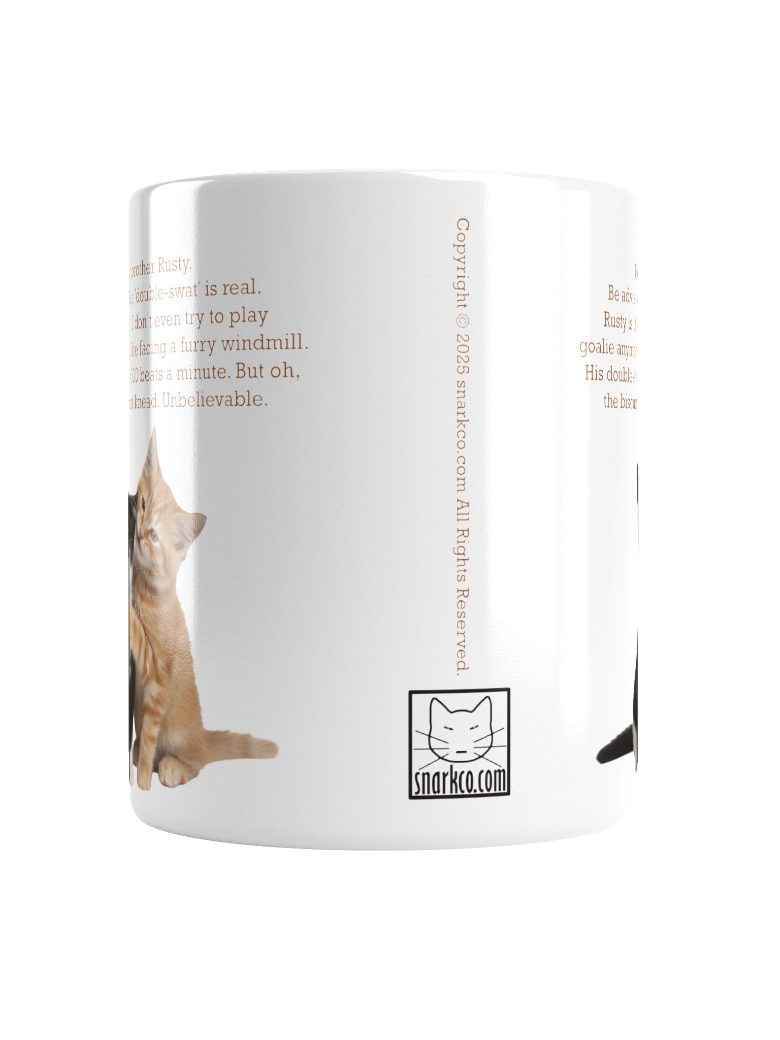 Funny mug "Hey. Meet my brother Rusty..." product image (18)