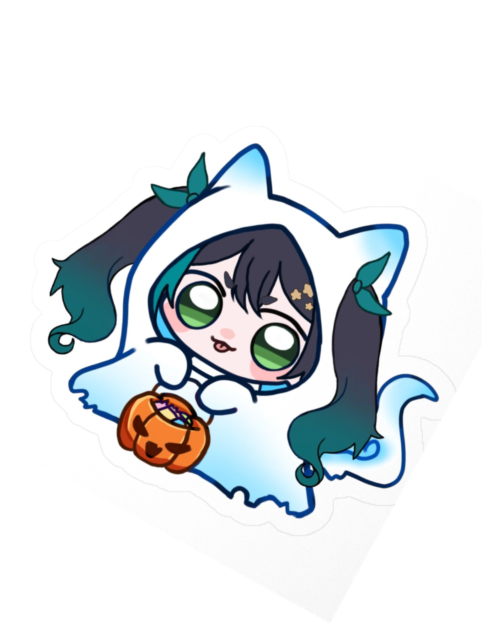 Trick-or-Treat Ghost Mischievous Sticker product image (5)