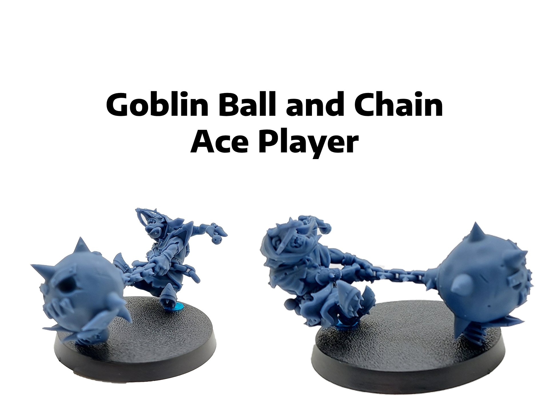 Goblin Ball and Chain Ace Player - Brutefun Miniatures product image (1)