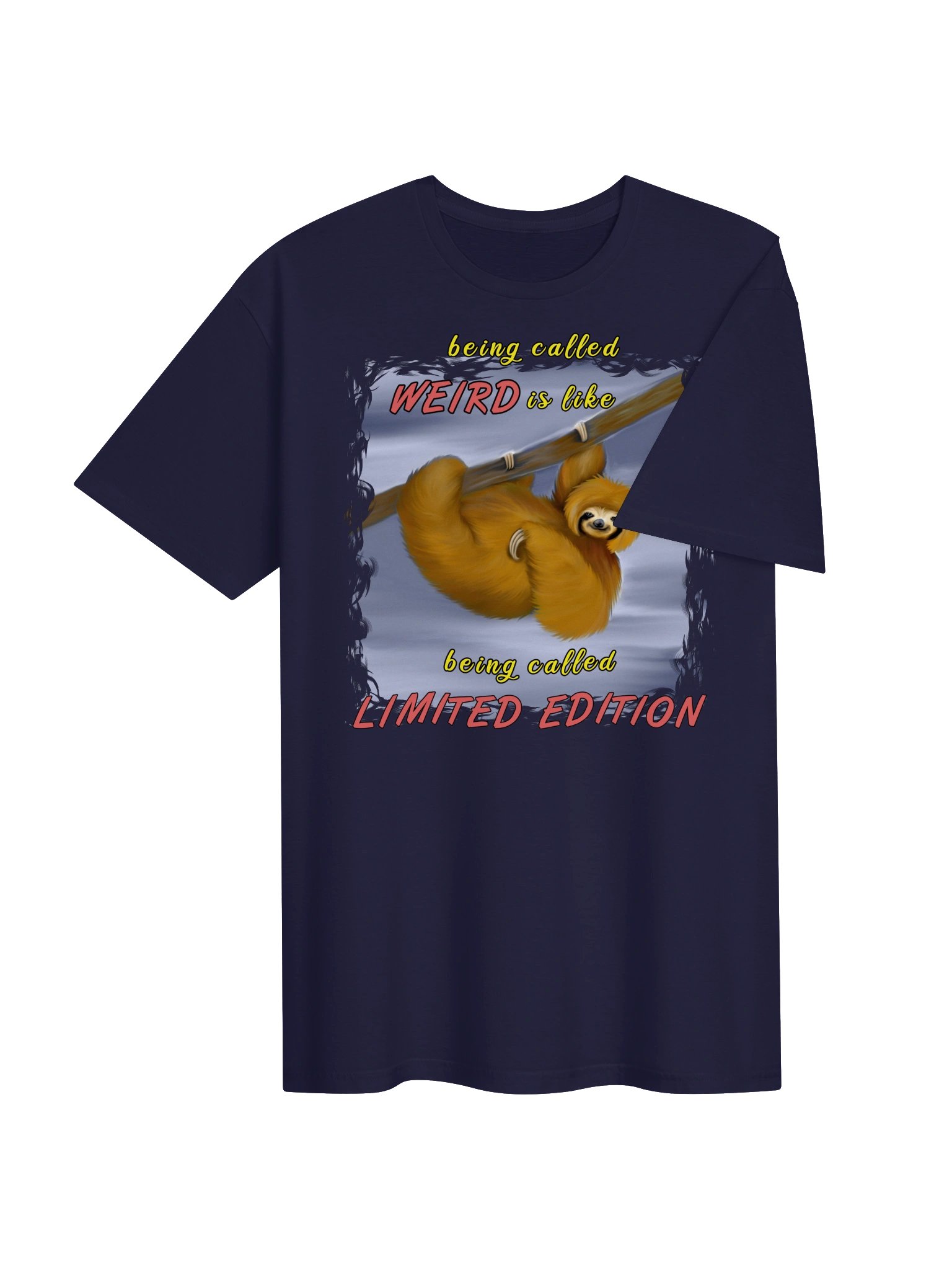 Sloth "LIMITED EDITION" T-Shirt. Unisex Gildan Softstyle T-Shirt product image (3)