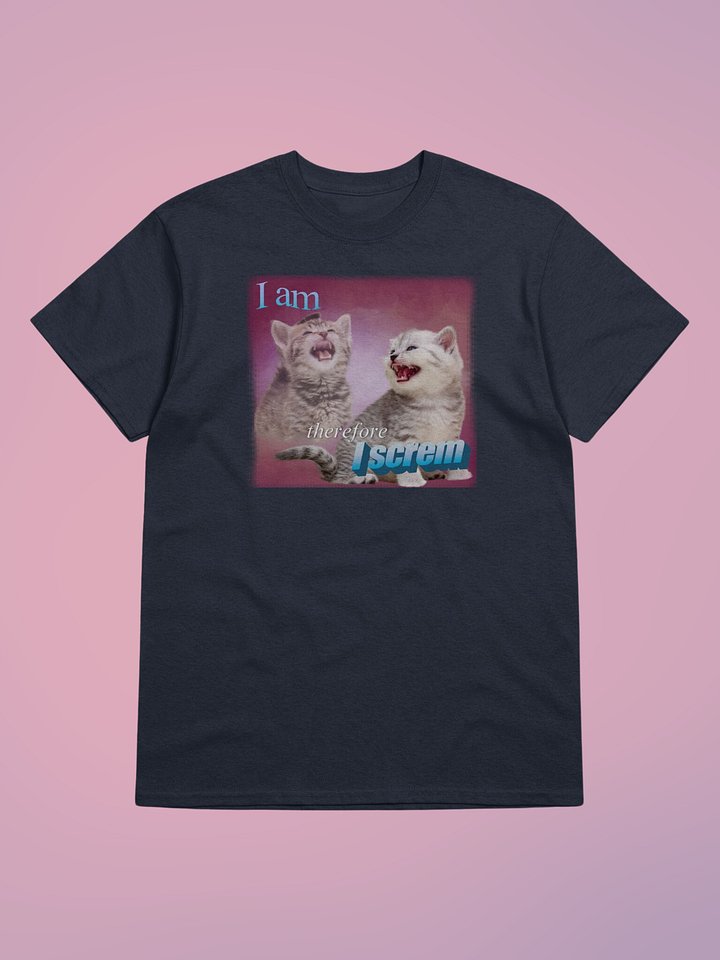 I am therefore I screm unisex tee product image (2)