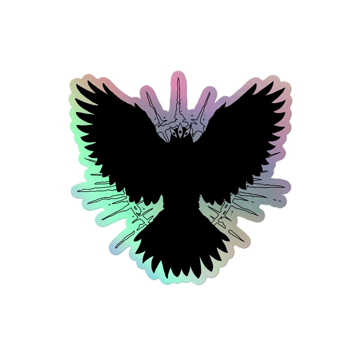 The Eldritch Raven Holo Sticker product image (2)
