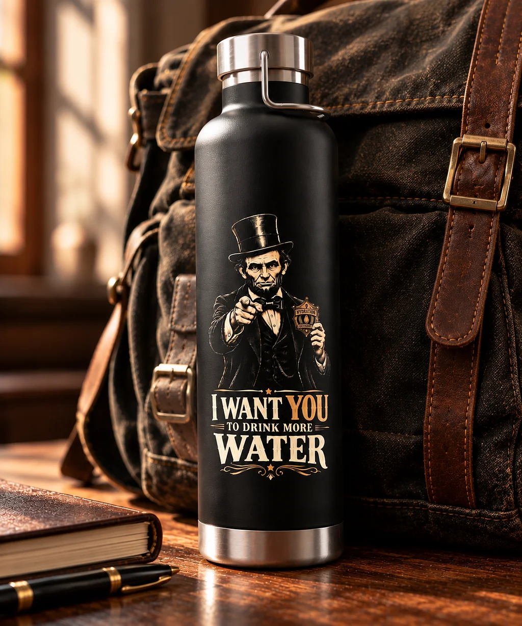 Lincoln water bottle