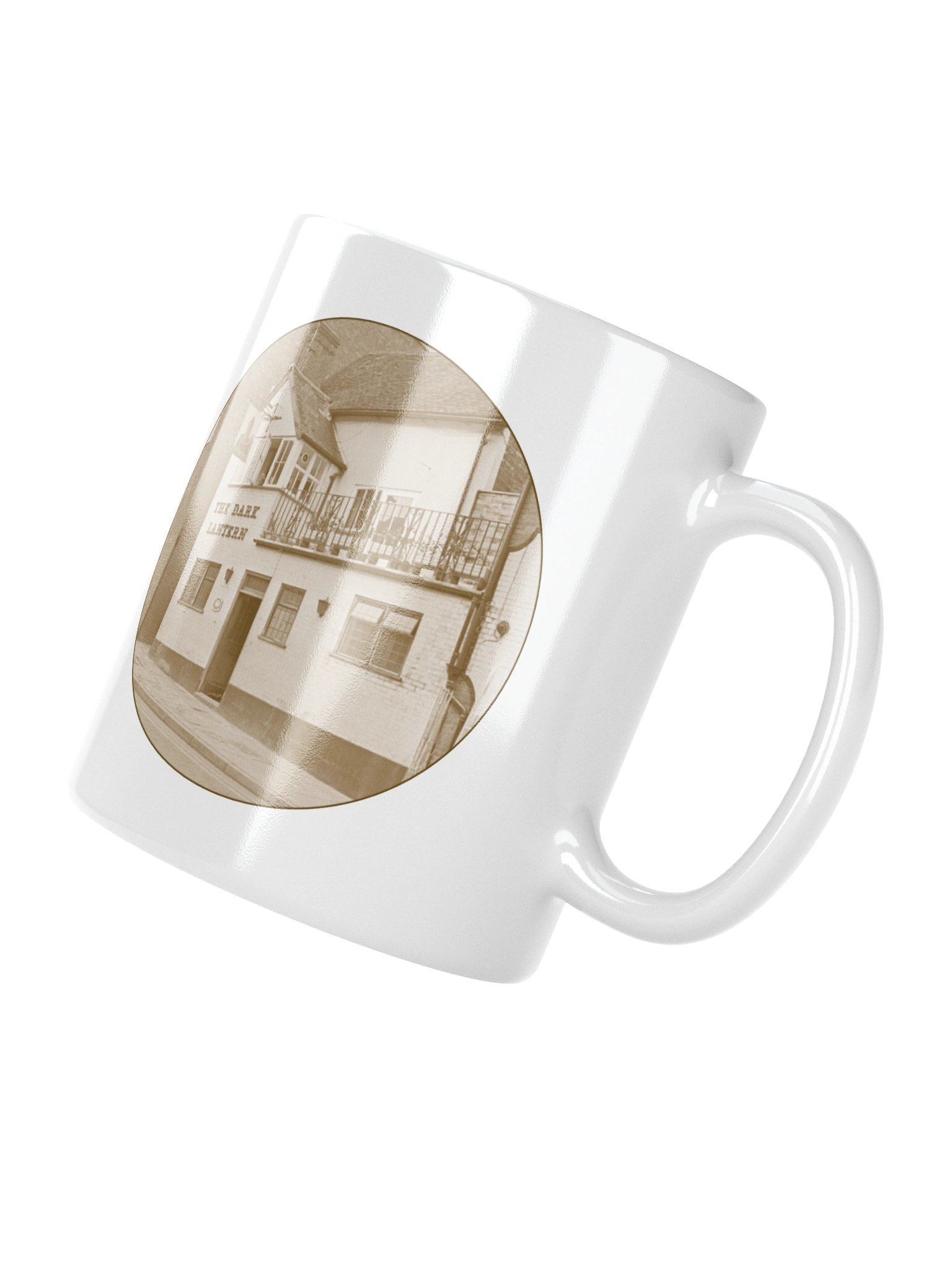 White Mug - Dark Lantern product image (3)