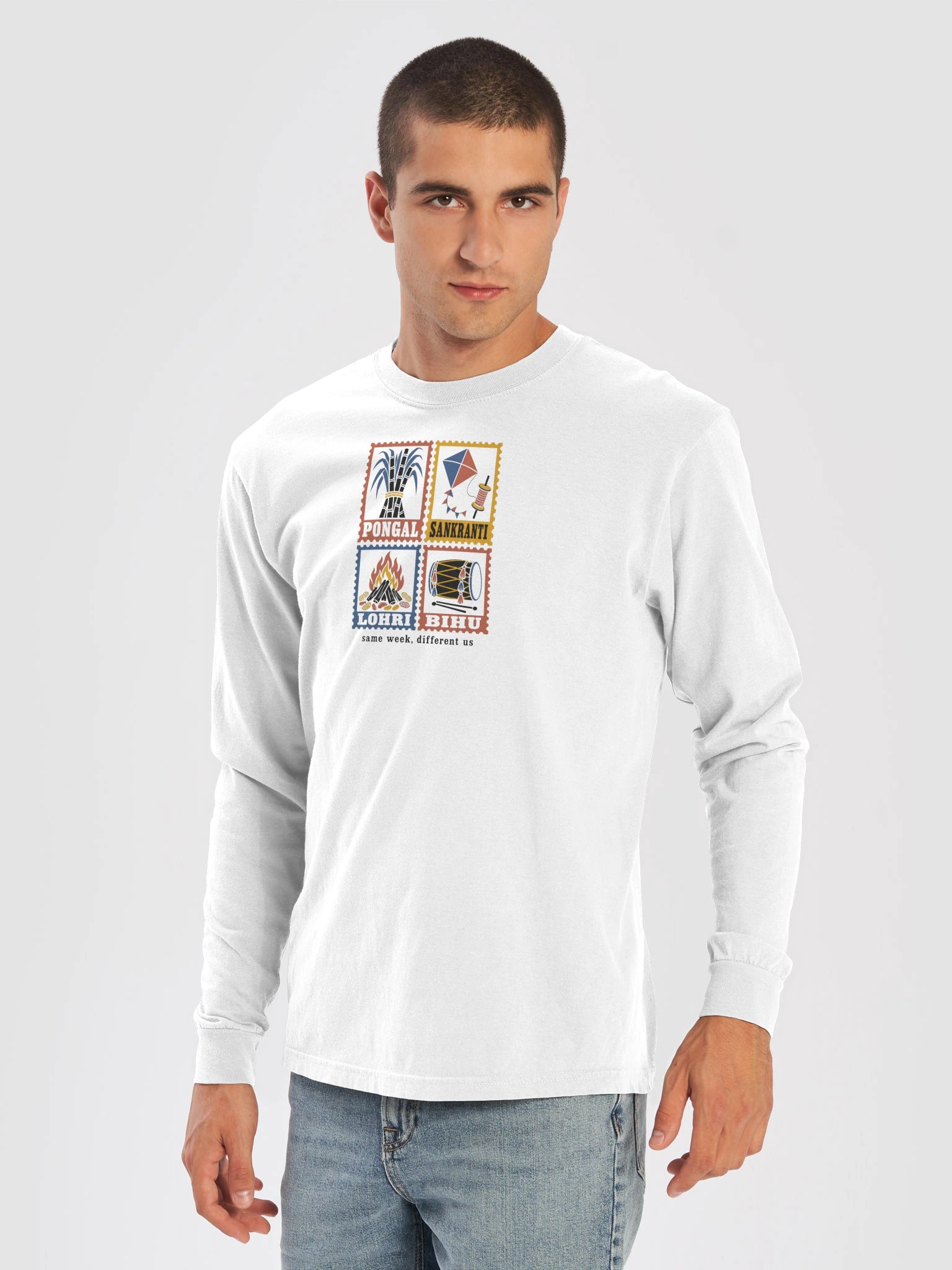 Pongal · Sankranti · Lohri · Bihu (Long Sleeve, Front) product image (5)