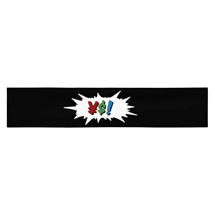 ¥$! Headband (Black) product image (1)