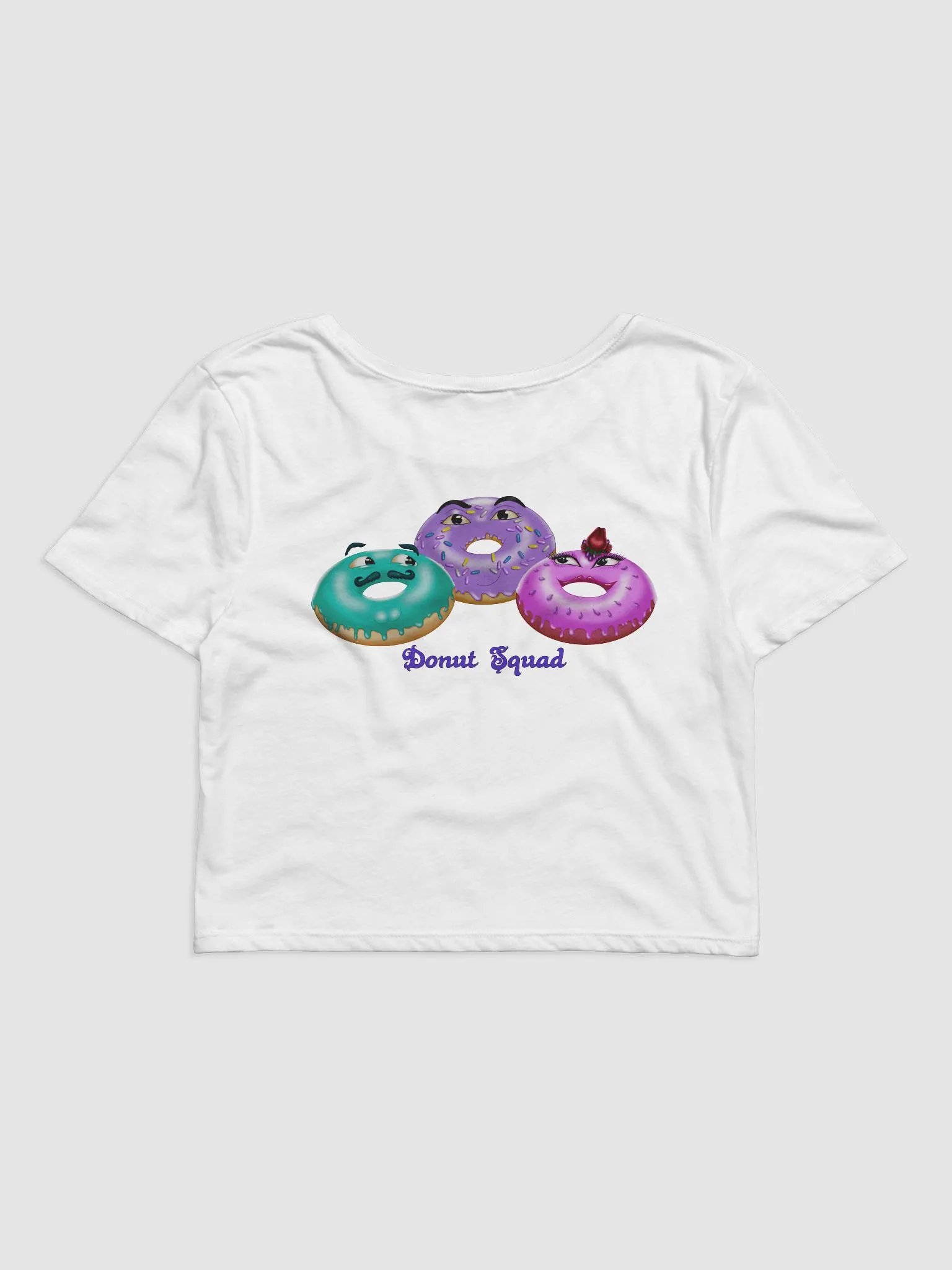 Queen of the Donuts Crop Top product image (24)