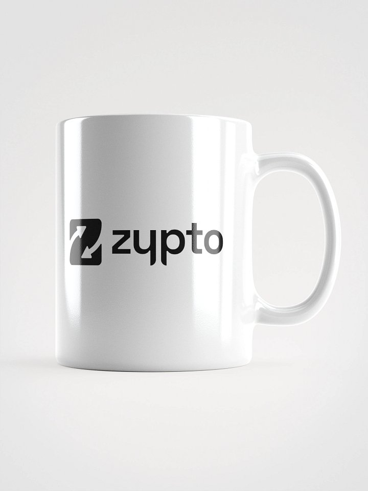 Black Zypto White Glossy Mug product image (3)