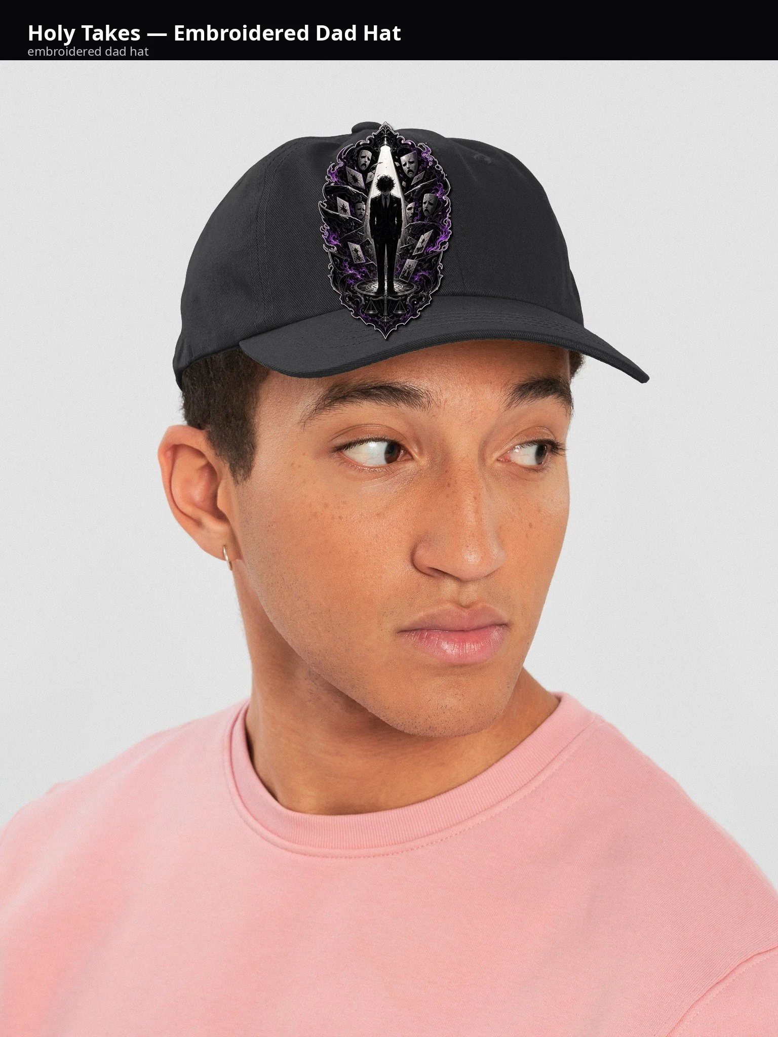 Holy Takes — Embroidered Dad Hat - EZDpmA