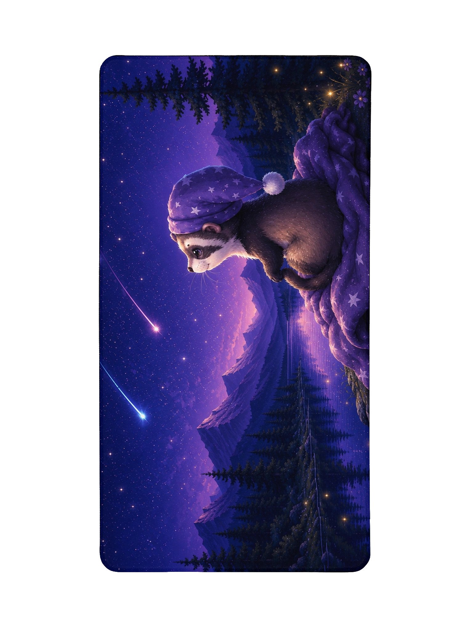 Moonlit Dreams Dream Star Desk Mat | BabyEbonWorld product image (2)