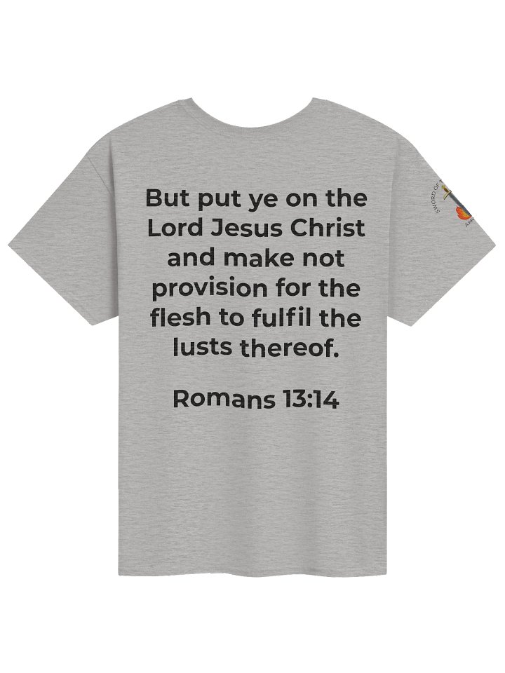 Romans 13:14 "Put on Christ" Scripture Tee product image (1)