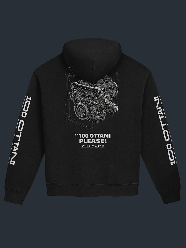 100 Ottani Please!™ Premium Oversized Racing Streetwear Hoodie | Afterburn Edition product image (1)