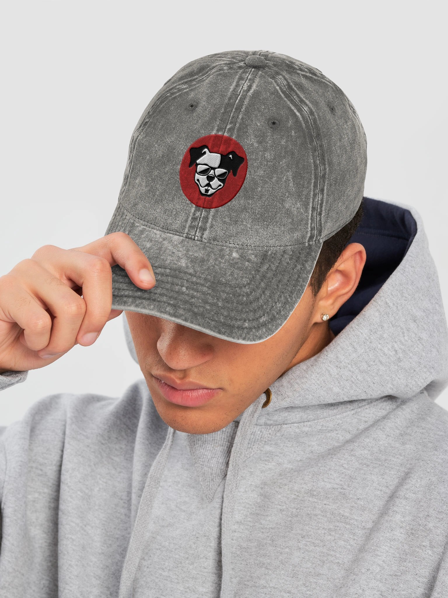 Red Logo Embroidered Hat product image (7)