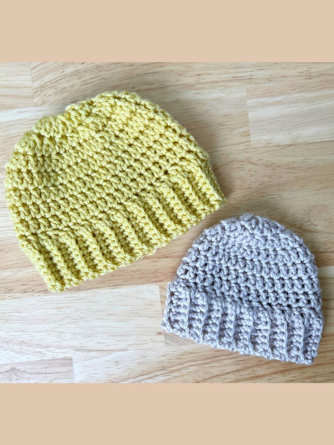 Basecamp Brimmed Crochet Beanie in 10 Sizes (Digital PDF Pattern) product image (5)