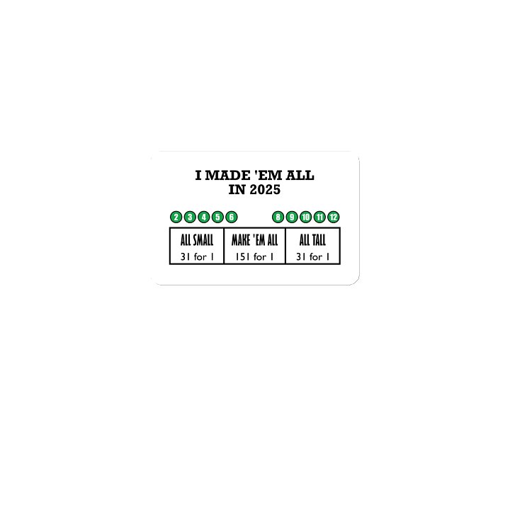 Made 'Em All 151 for 1 (Magnet) product image (1)