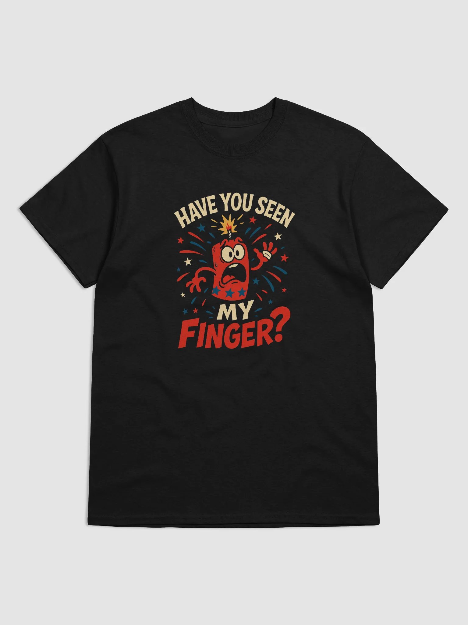 Funny Firecracker Shirt – Have You Seen My Finger? 4th of July T-Shirt product image (3)